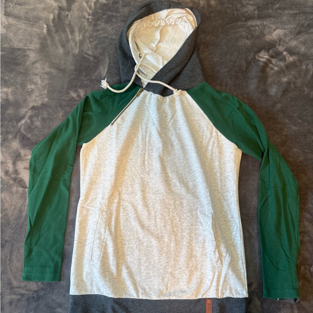 Women’s Green and Gray Hoodie